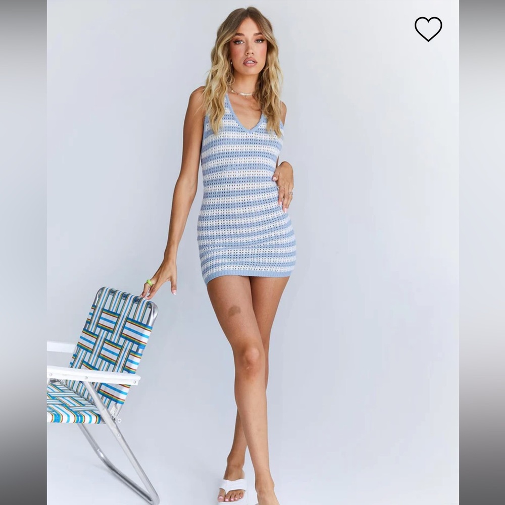 Princess Polly Crochet Mini Dress M/L